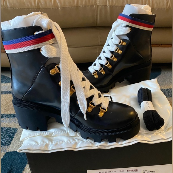 GUCCI COMBAT BOOTS - Picture 8 of 10